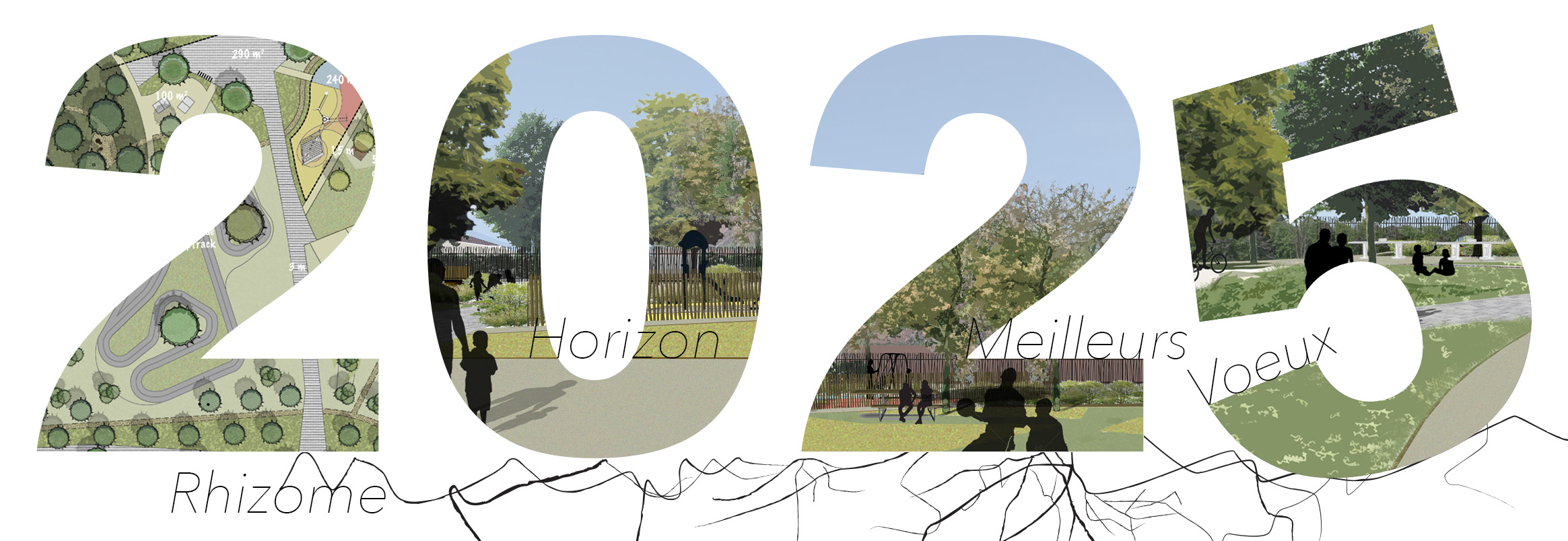 Rhizome horizon vous souhaite une belle année 2025