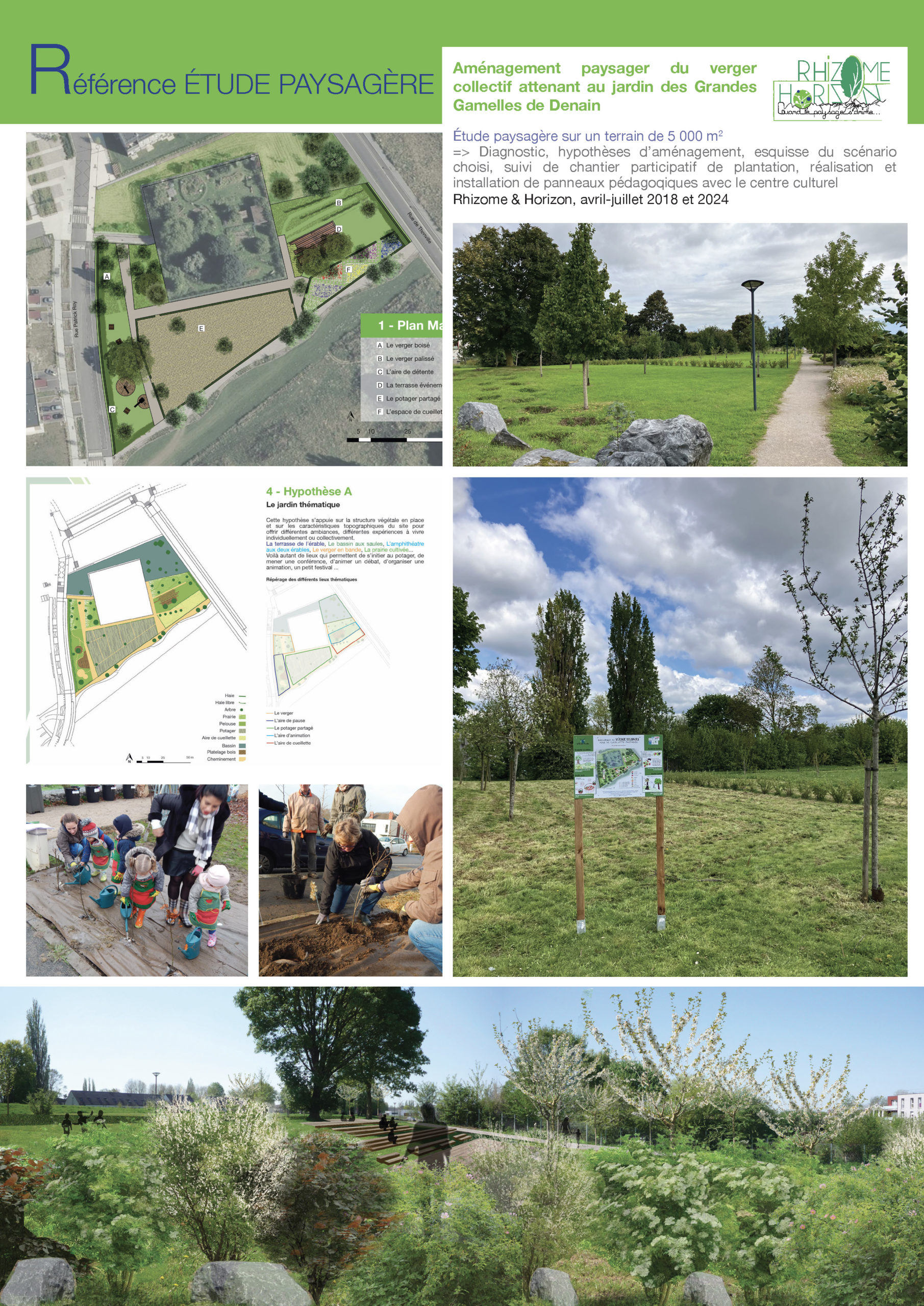 Jardin de grandes Gamelles Denain